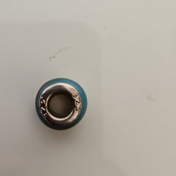 Murano Glass Bead 925 Charm Blue - Picture 4 of 16